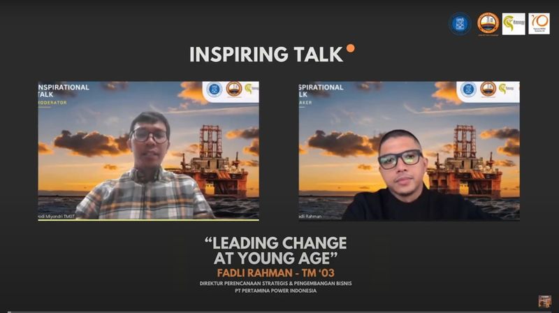 Inspirational Talk 2024 Chapter 5 - Leading Change At Young Age oleh Fadli Rahman TM'03